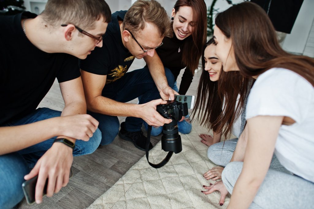 Team of photographers